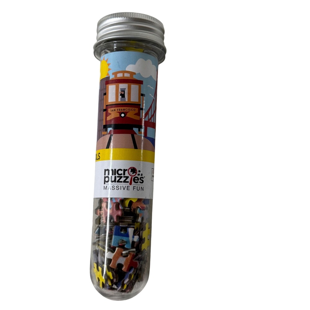 Micro Puzzle San Francisco R. Nichols 150 Piece Jigsaw Puzzle inTube New/sealed
